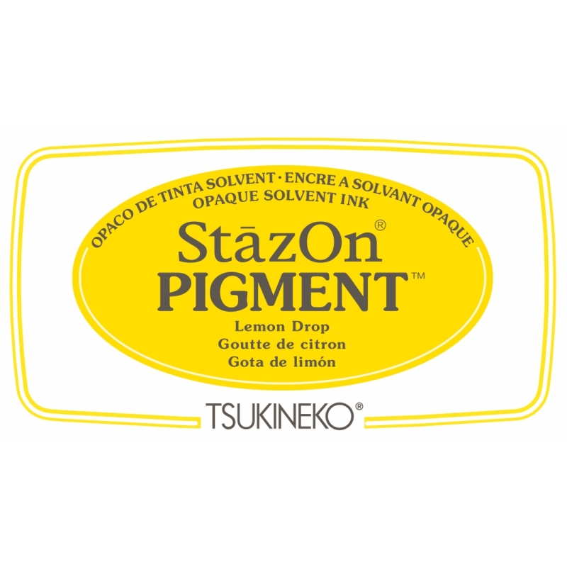 StazOn Pigment Lemon Drop Ink Pad