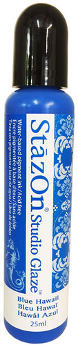 StazOn Studio Glaze Blue Hawaii Ink