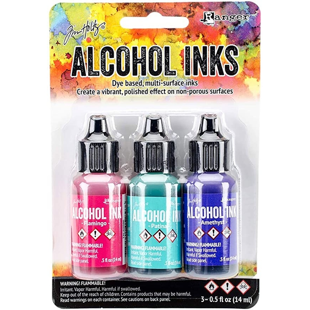 Alcohol Ink 3 Pack Beach Deco