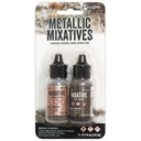 Tim Holtz - Distress - Alcohol Ink Mixative - Rose Gold & Gunmetal