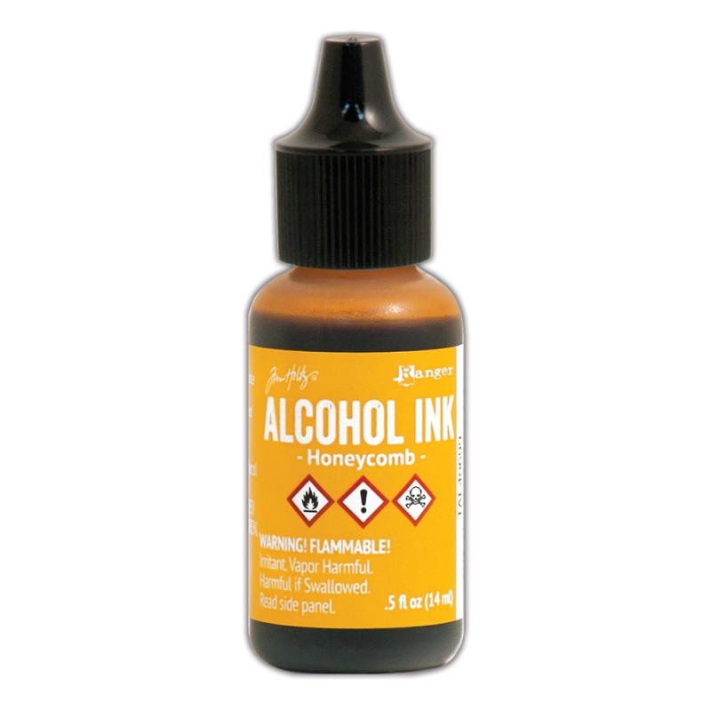 Alcohol Ink Honeycomb 