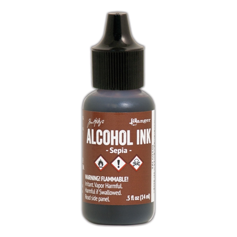 Alcohol Ink Sepia 