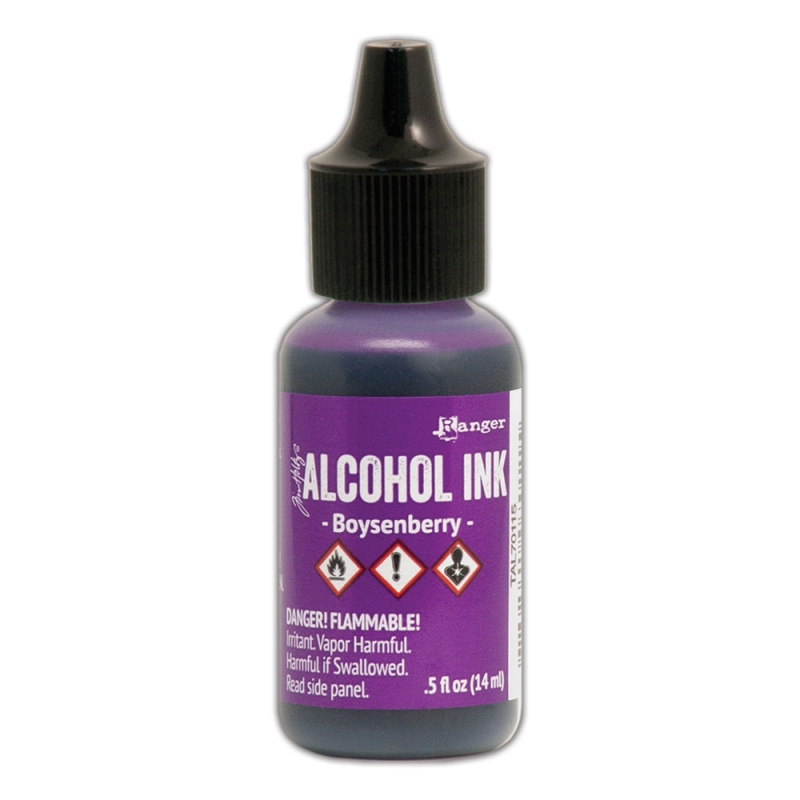 Alcohol Ink Boysenberry 
