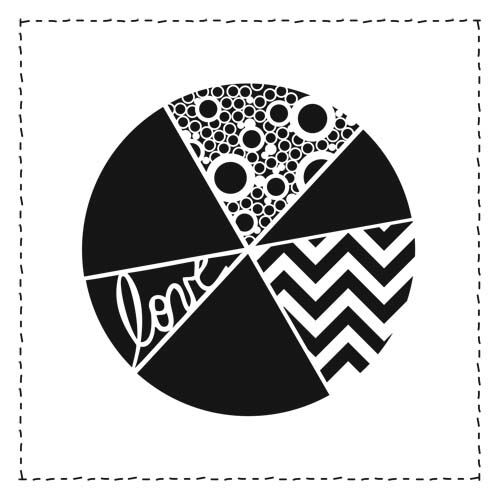 12x12 Template Pie Chart