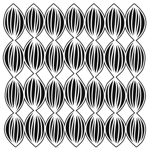 12x12 Stencil Onion Skin