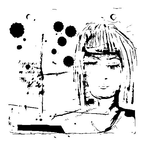 6x6 Stencil Dream Girl
