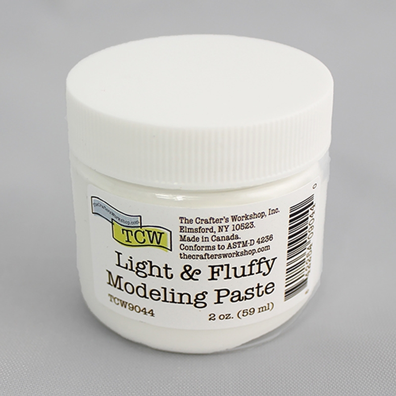 Light &amp; Fluffy modelling texture paste 2oz