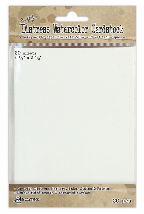 Tim Holtz - Distress - Watercolour Cardstock 20 pack