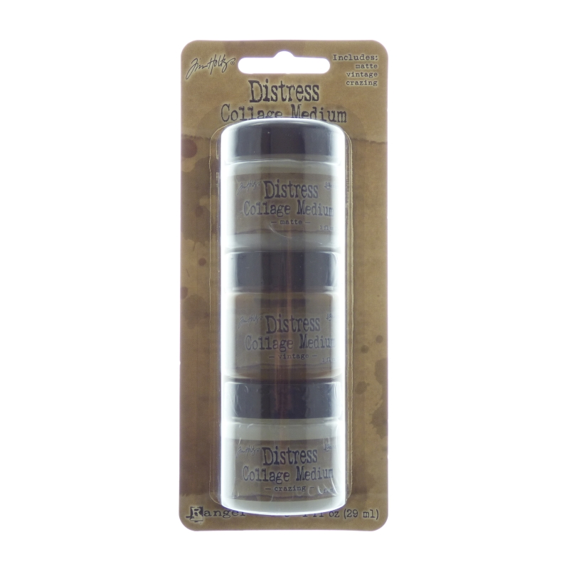 Distress Collage Medium Mini Sampler 3 pack