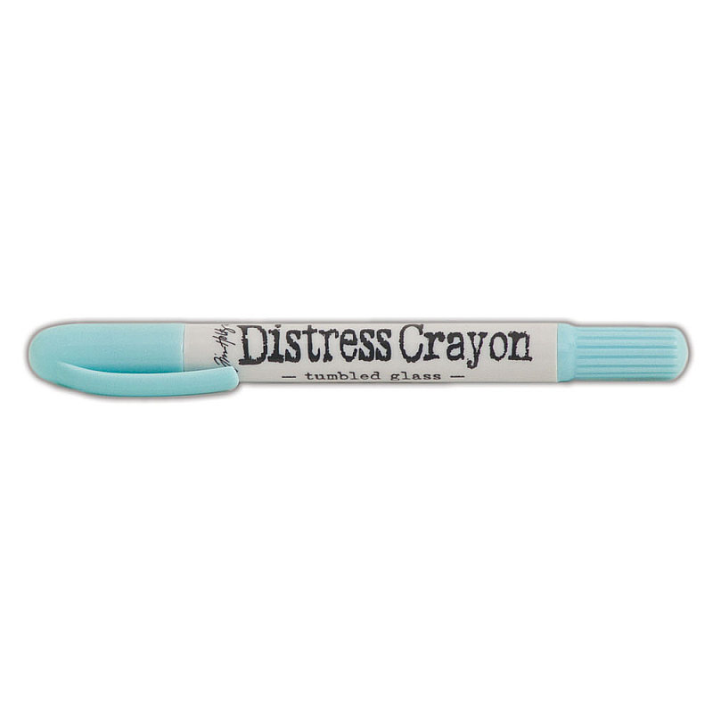 Distress Crayon Tumbled Glass