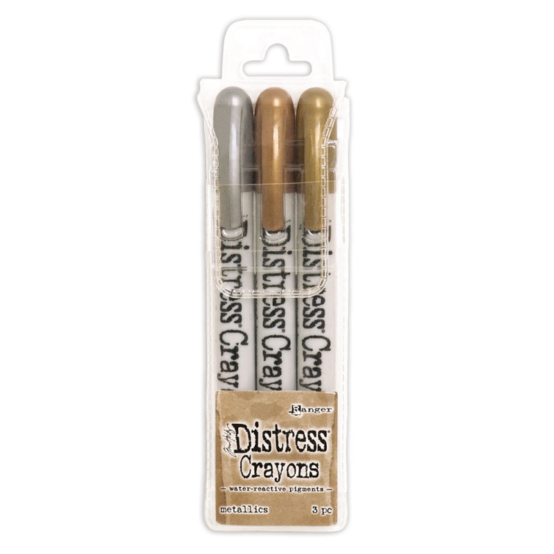 Tim Holtz - Distress - Crayons Metallics