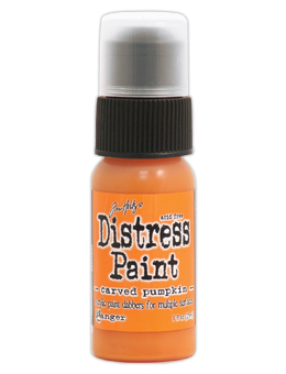 Tim Holtz - Distress - Paint Carved Pumpkin