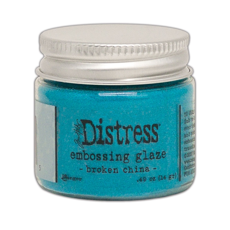 Tim Holtz - Distress - Emboss Glaze Broken China