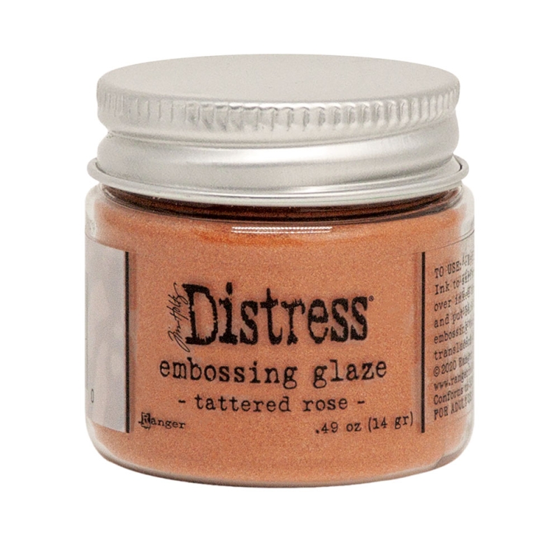 Tim Holtz - Distress - Emboss Glaze Tattered Rose