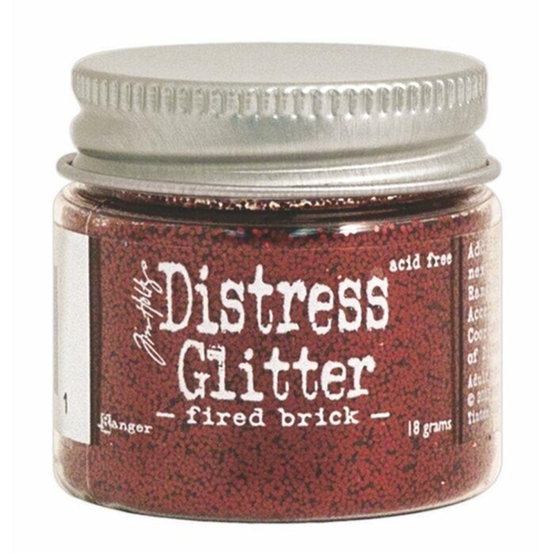 Distress Glitter Fired Brick