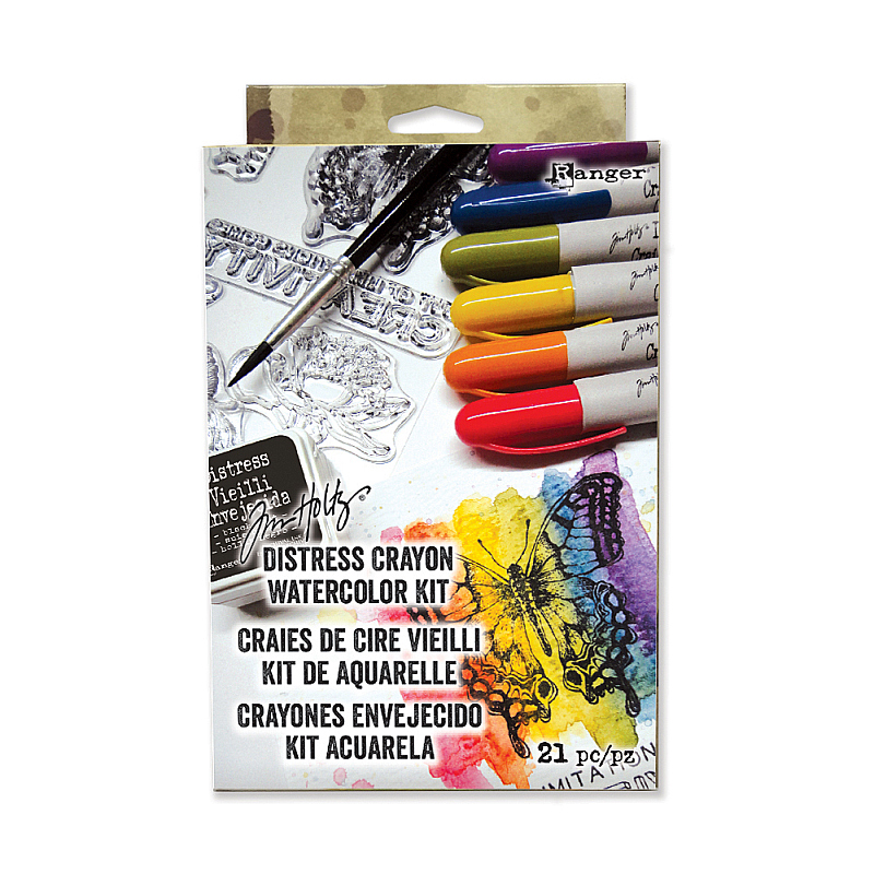 Distress Crayon Watercolour Kit