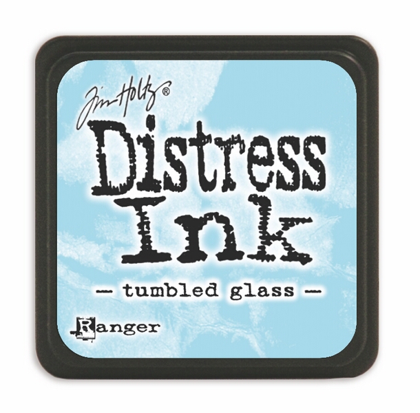 Distress Ink Pad Mini Tumbled Glass