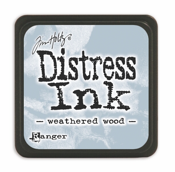 Distress Ink Pad Mini Weathered Wood
