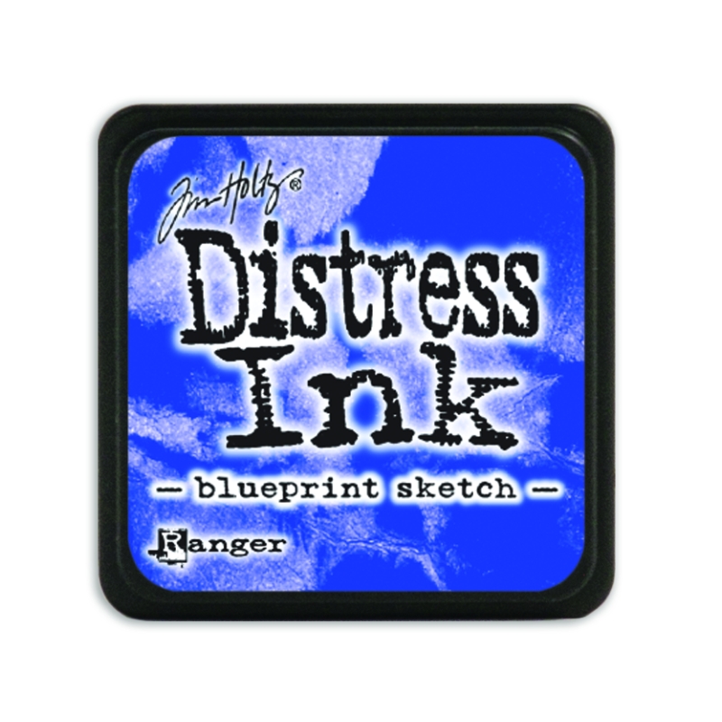 Distress Ink Pad Mini Blueprint Sketch
