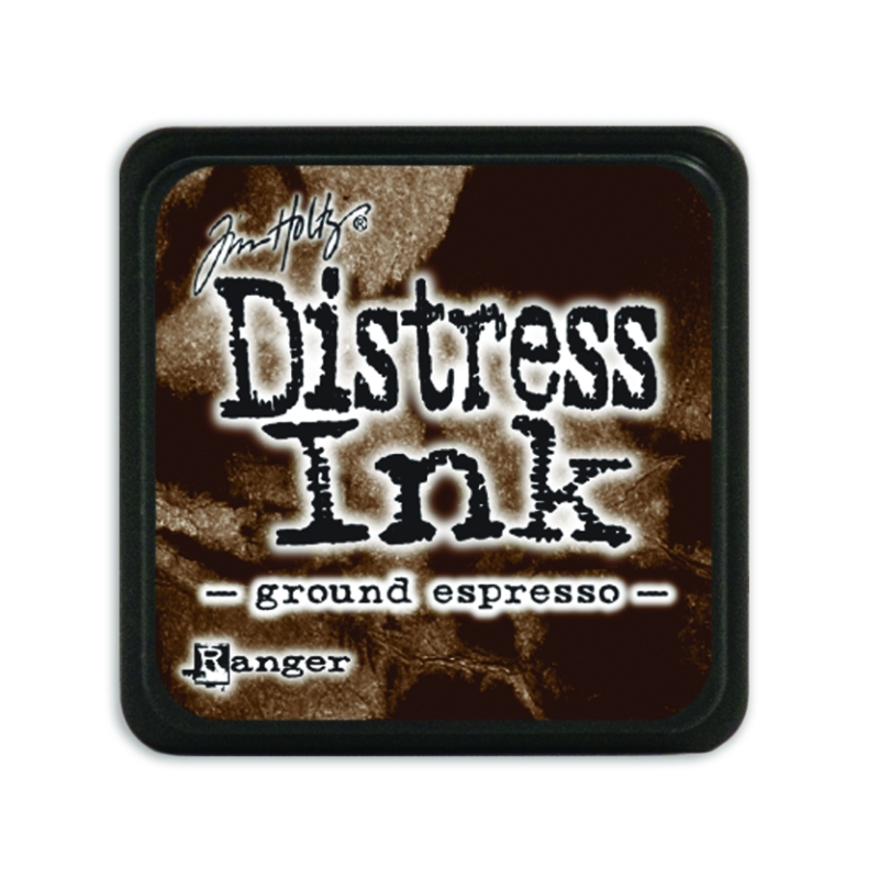 Distress Ink Pad Mini Ground Espresso