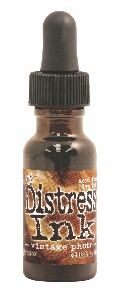 Tim Holtz - Distress - Ink Re-Inker Vintage Photo 
