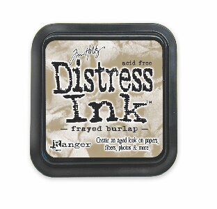 Distress Ink Pad Frayed Burlap 