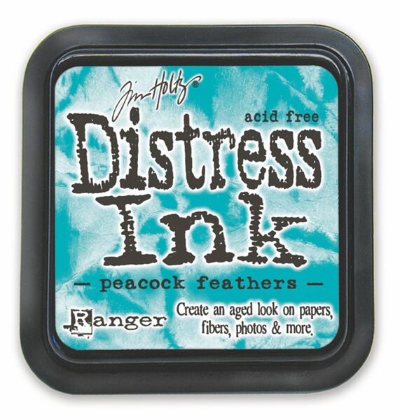 Distress Ink Pads Peacock Feathers