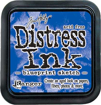 Blueprint Sketch Distress Ink Pa