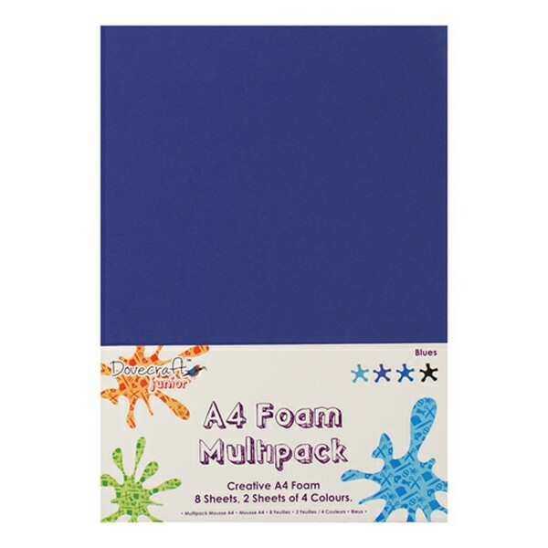 A4 Foam Blue