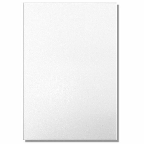 A4 Glitter Card White 20 Sheets