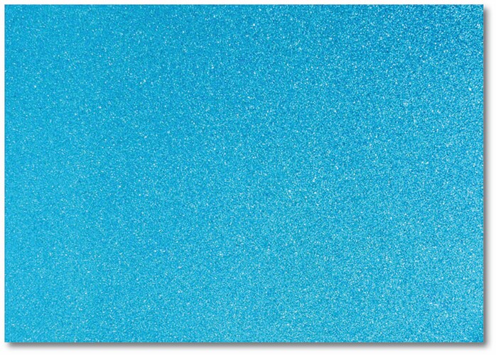 A4 Glitter Card Topaz