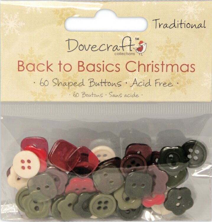 Plastic Buttons - Traditional