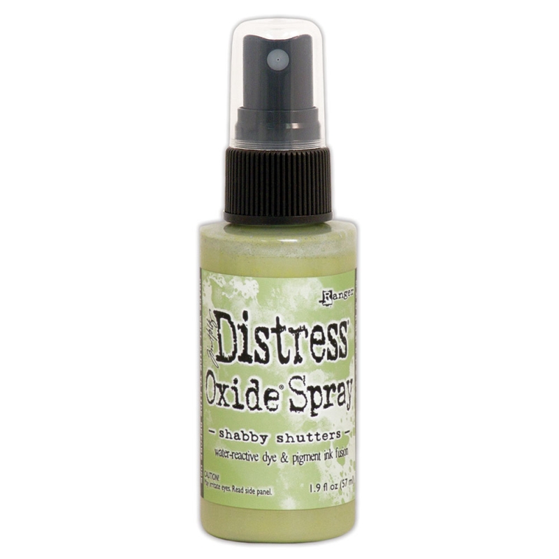 Distress Oxide Spray Shabby Shutters