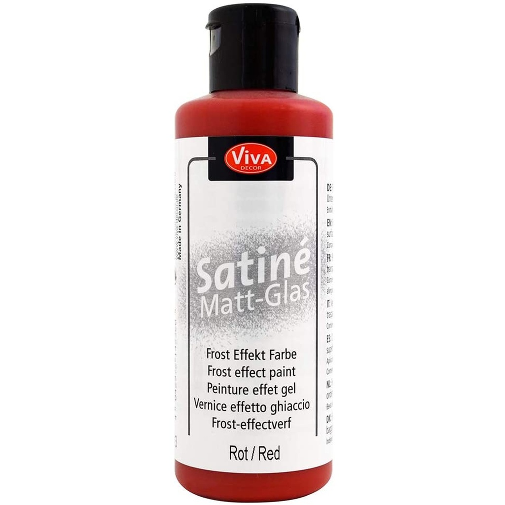 Frosted Glass 82 ml - Red