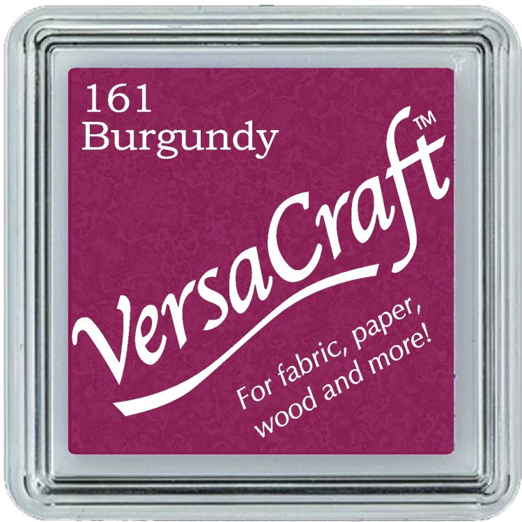 VersaCraft Burgundy Small Ink Pad