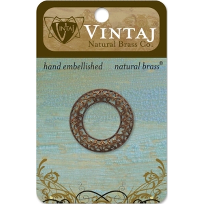 28mm Scrolled Filigree Ring