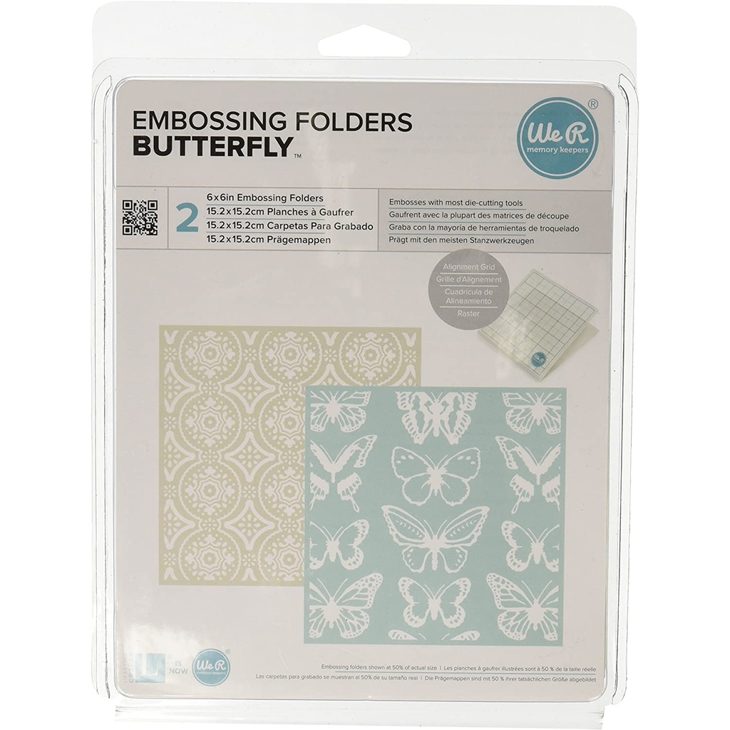 Embossing Folder - ButterflySold in Singles