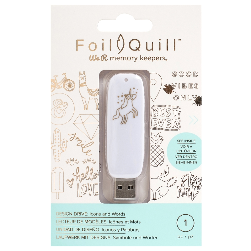 Foil Quill - Icons (200 designs)USB Artwork Drives - WR