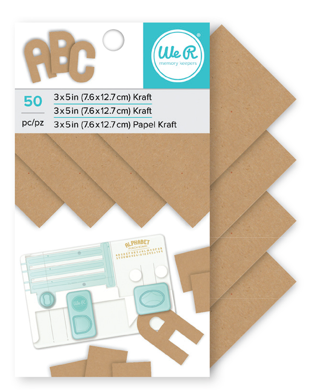Paper Pad3x5 Kraft 50 Sheets
