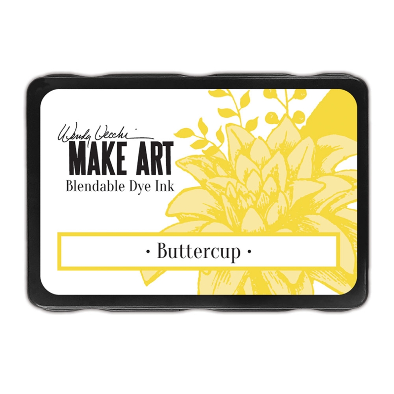 Make Art Dye Ink Pad Buttercup 