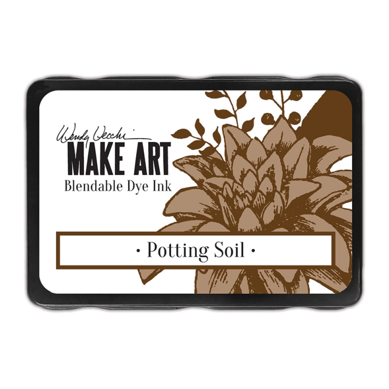 Make Art Dye Ink Pad Potting Soil 