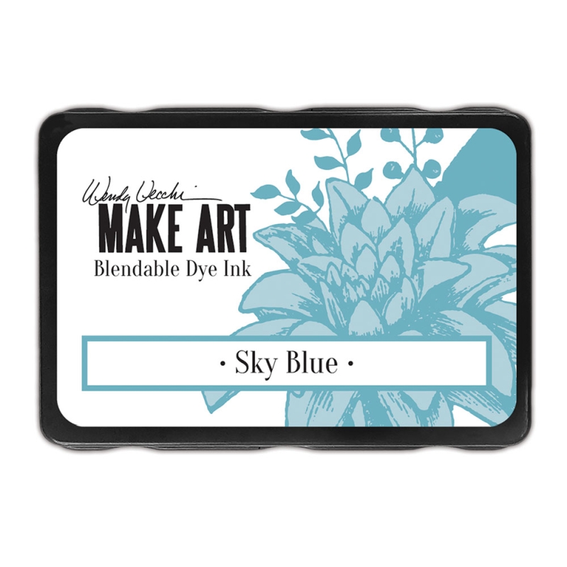 Make Art Dye Ink Pad Sky Blue 