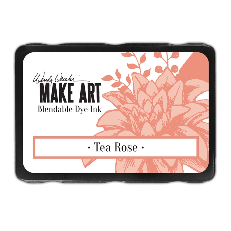 Make Art Dye Ink Pad Tea Rose 