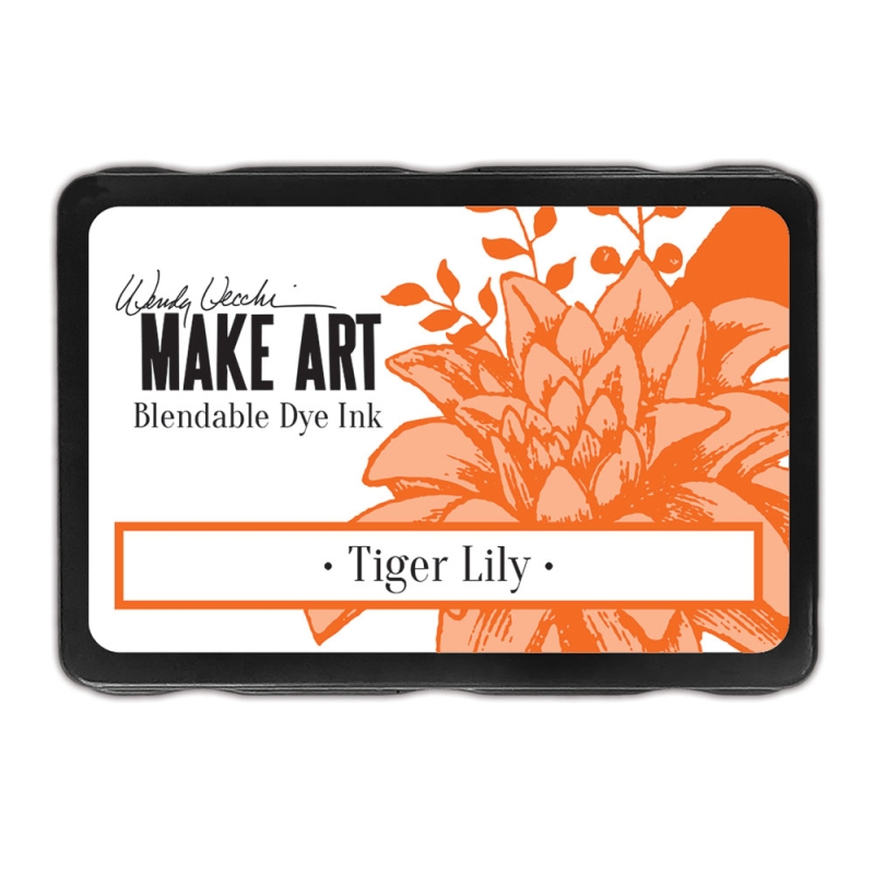 Make Art Dye Ink Pad Tiger Lily