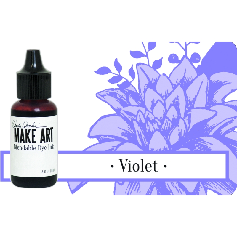 Make Art Dye Re-Inker Violet