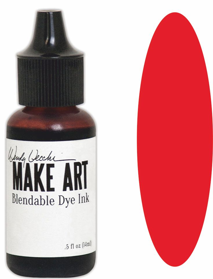 Make Art Dye Re-Inker Carnation Red