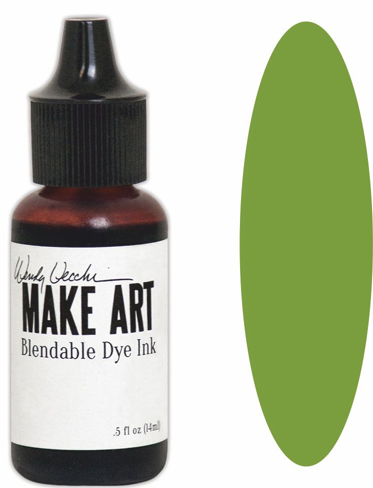 Make Art Dye Re-Inker Leaf Green