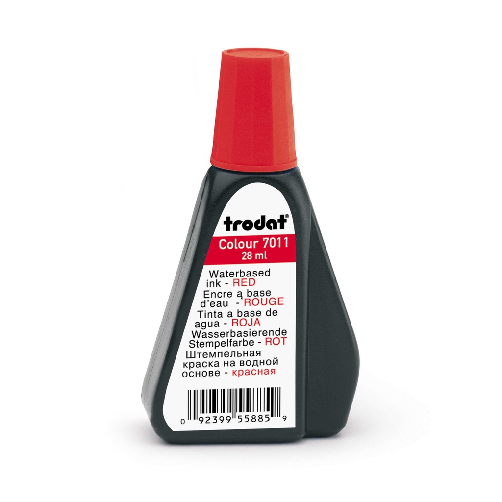 7011 Red 28ml Stamp Pad Ink