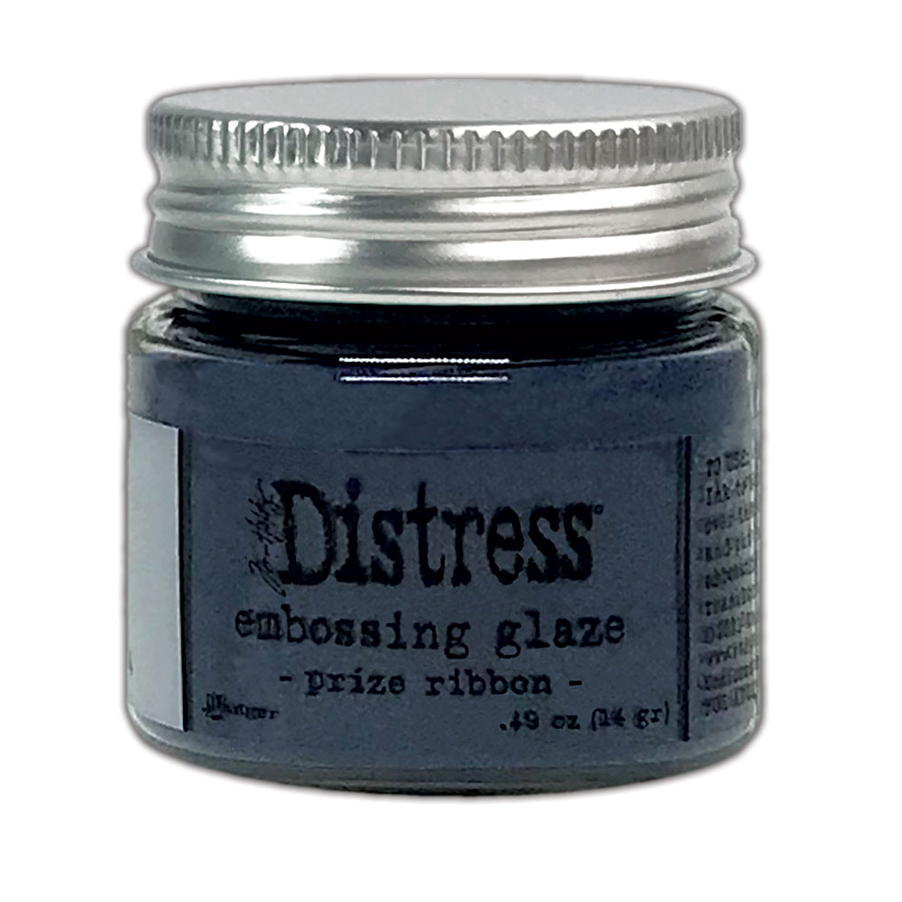 Distress Emboss Glaze Colour Prize Ribbon