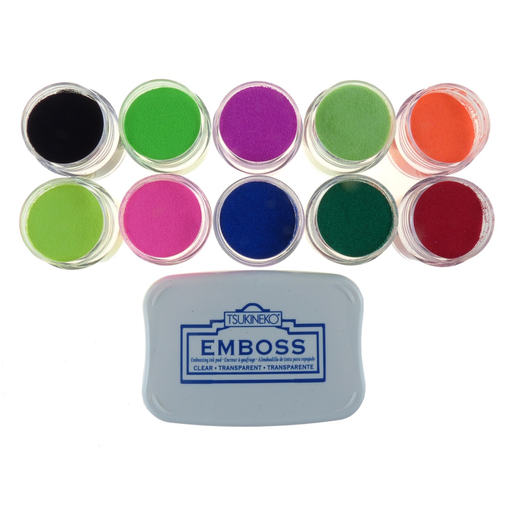 Embossing Powder Selection - Brights